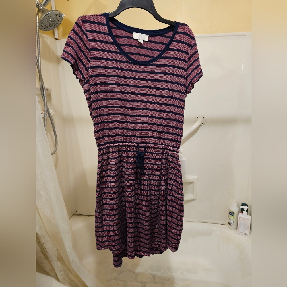 Olive & Oak Blue and Purple Casual Sundress